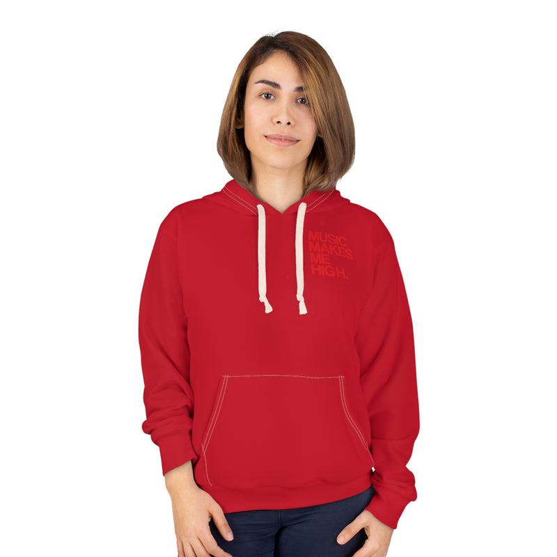 MMMH Unisex Hoodie: Dark Red | Red