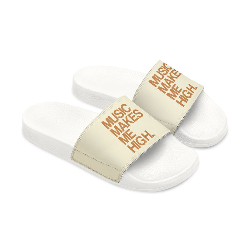 MMMH Unisex Sandals: Beige/White | Light Brown