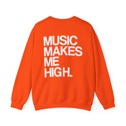 MMMH Unisex Sweatshirt: Orange | White