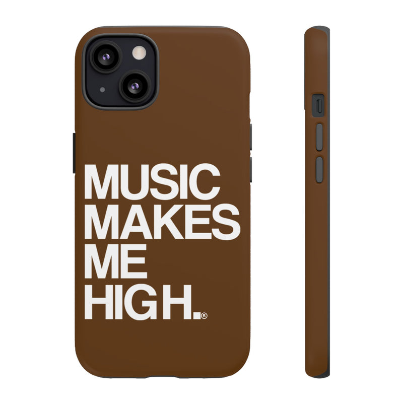 MMMH Classic Phone Case: Brown | White