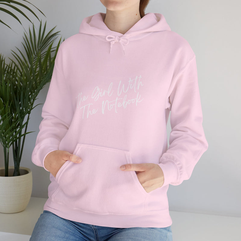 TGWTN Unisex Hoodie: White | Light Pink