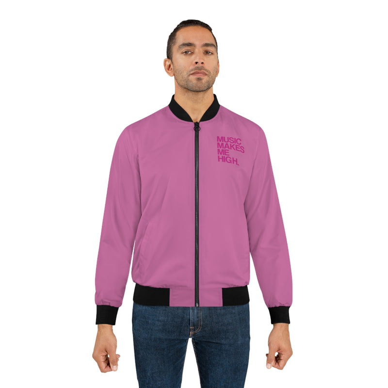 MMMH Unisex Bomber Jacket: Light Pink | Pink