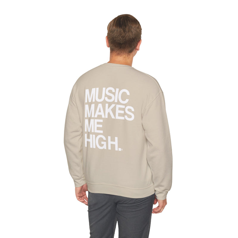 MMMH Unisex Sweatshirt: Sand | White