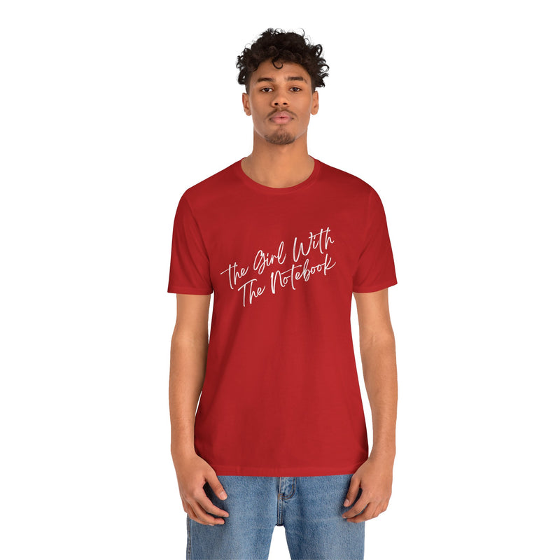 TGWTN Unisex T-Shirt: White | Red