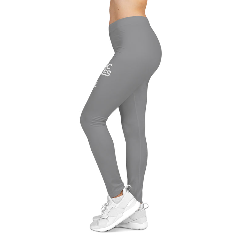 MMMH Leggings: Gray | White