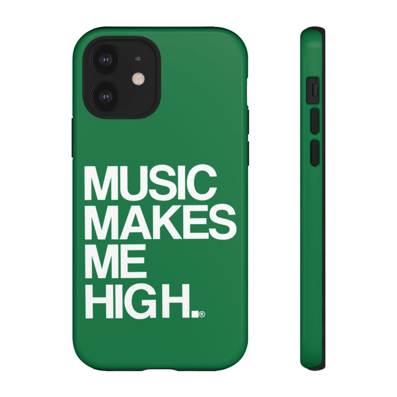 MMMH Classic Phone Case: Dark Green | White