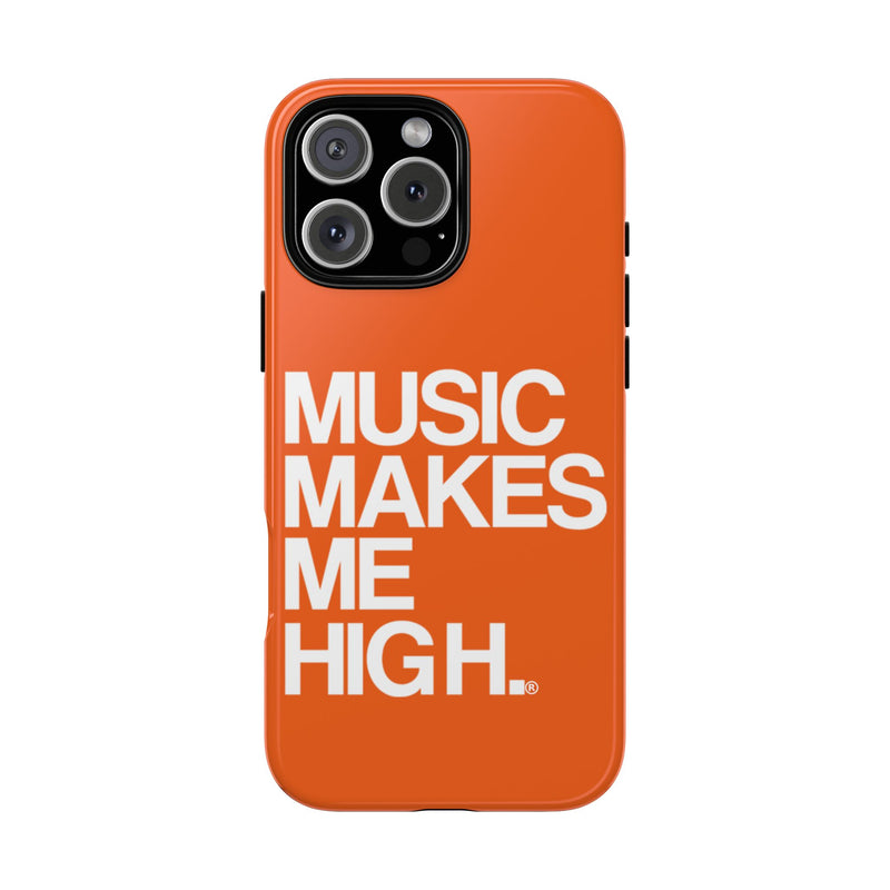 MMMH Classic Phone Case: Orange | White