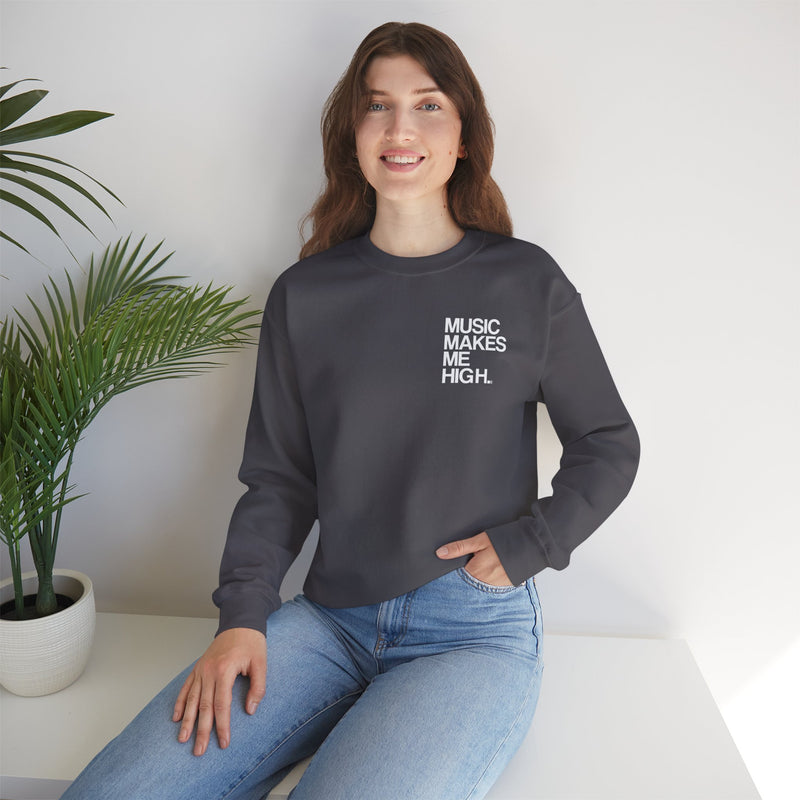 MMMH Unisex Sweatshirt: Charcoal | White