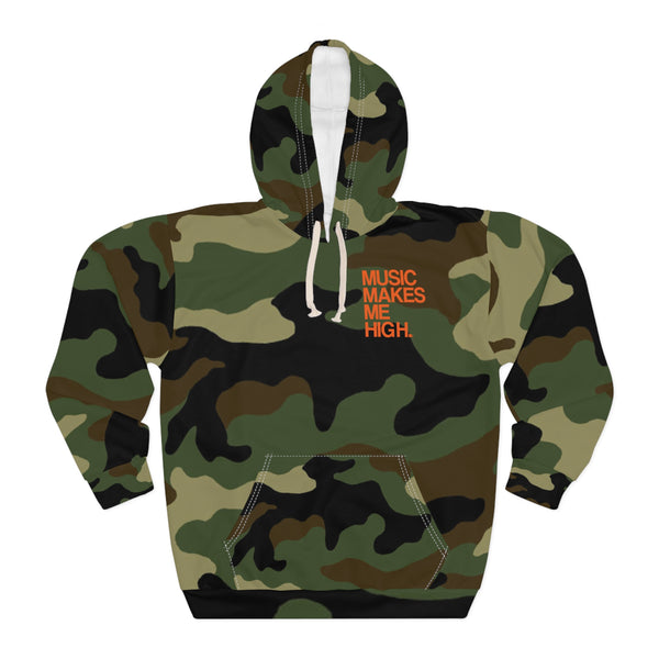 MMMH Unisex Hoodie: Camo | Orange