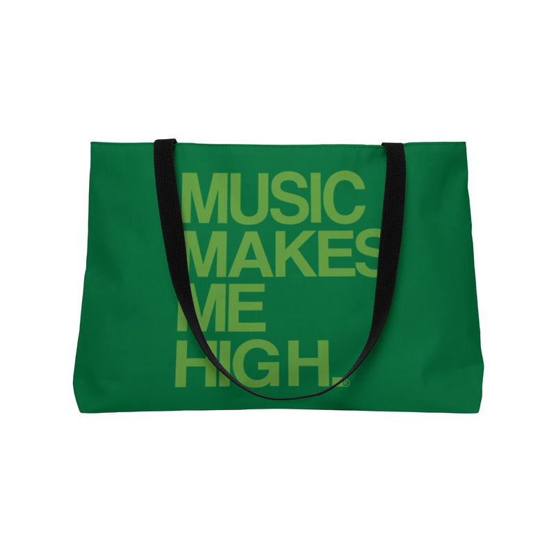 MMMH Weekender Bag (Black Handle): Dark Green | Green