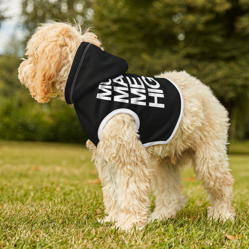 MMMH Pet Hoodie: Black | White