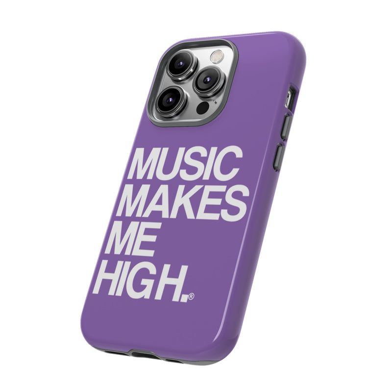 MMMH Classic Phone Case: Light Purple | White