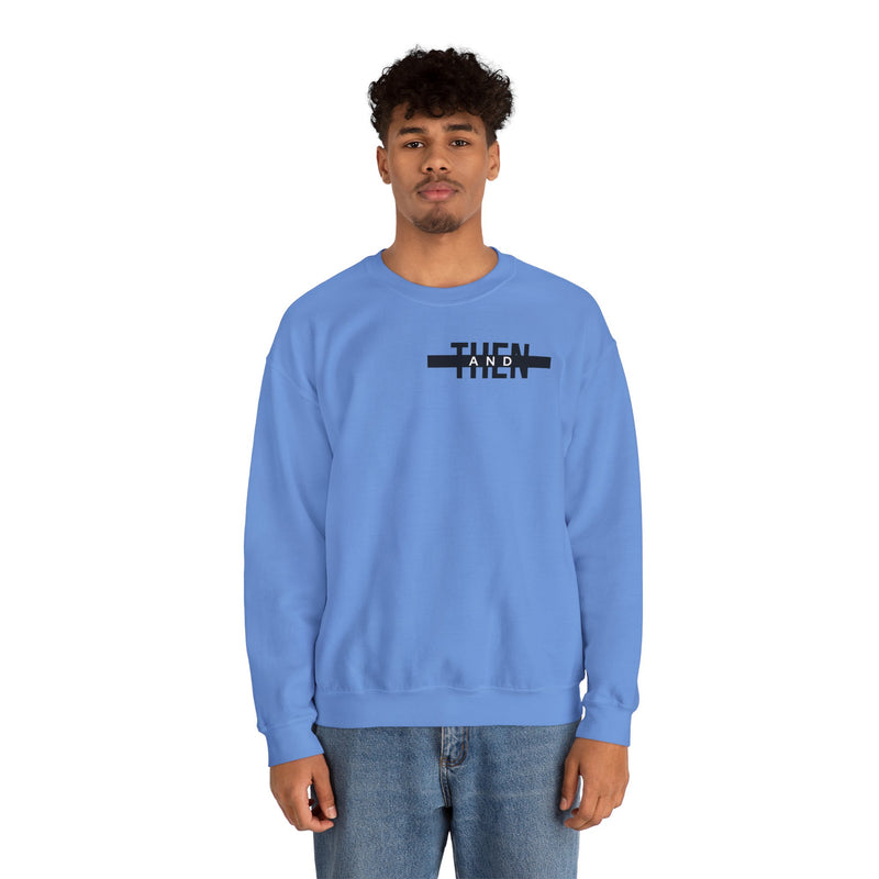 IJTT Unisex Sweatshirt: AT Strike Black | Carolina Blue