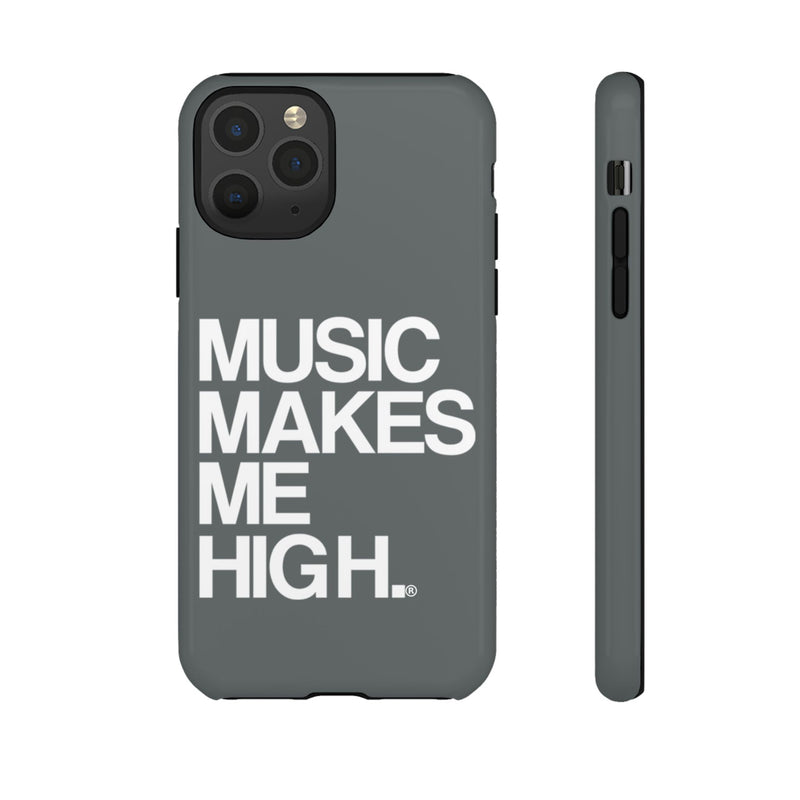 MMMH Classic Phone Case: Dark Grey | White