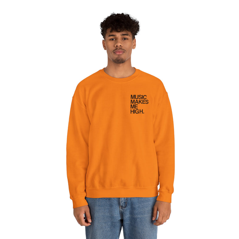 MMMH Unisex Sweatshirt: Safety Orange | Black Lettering