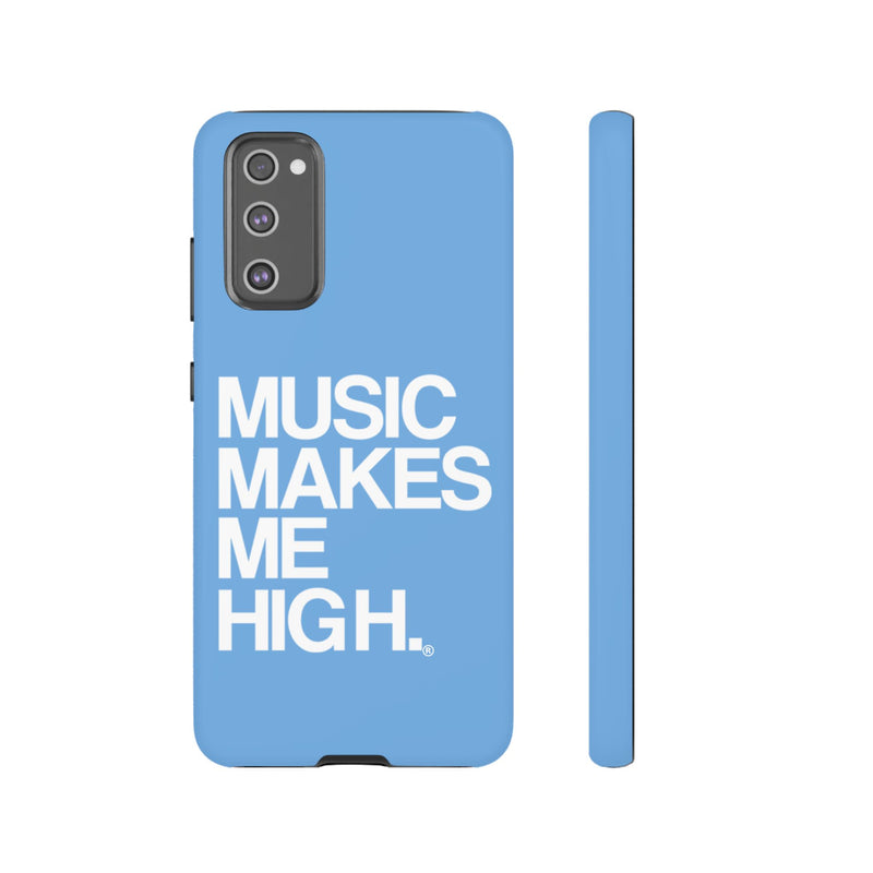 MMMH Classic Phone Case: Light Blue | White