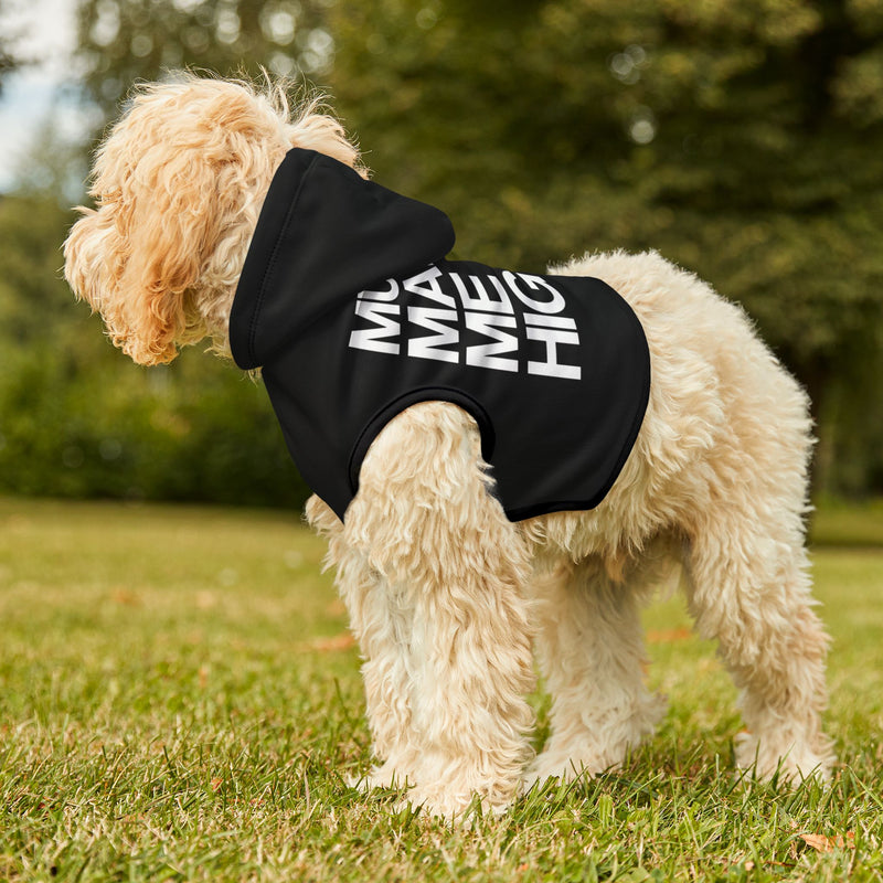 MMMH Pet Hoodie: Black | White