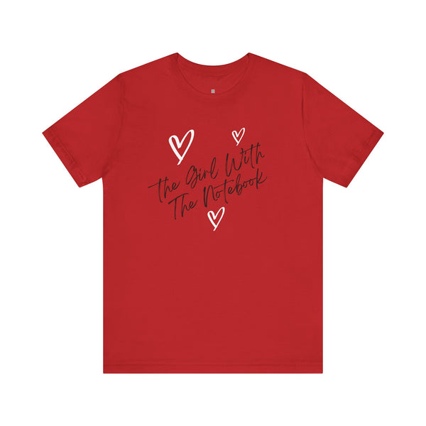 TGWTN Unisex T-Shirt: White/Black | Red