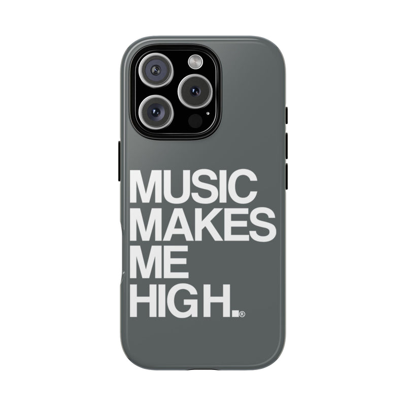 MMMH Classic Phone Case: Dark Grey | White