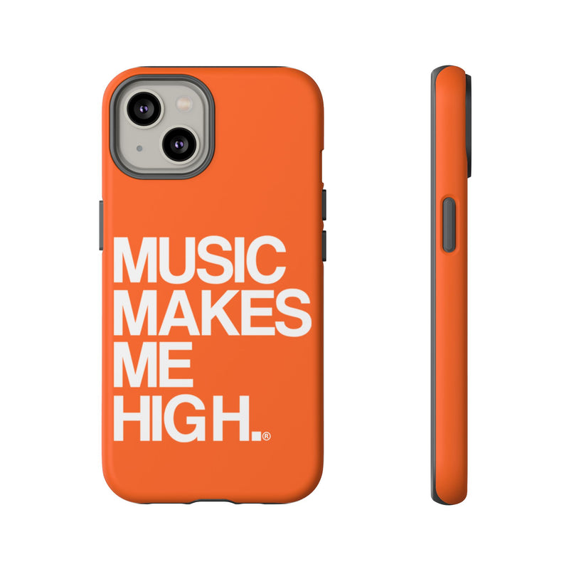 MMMH Classic Phone Case: Orange | White