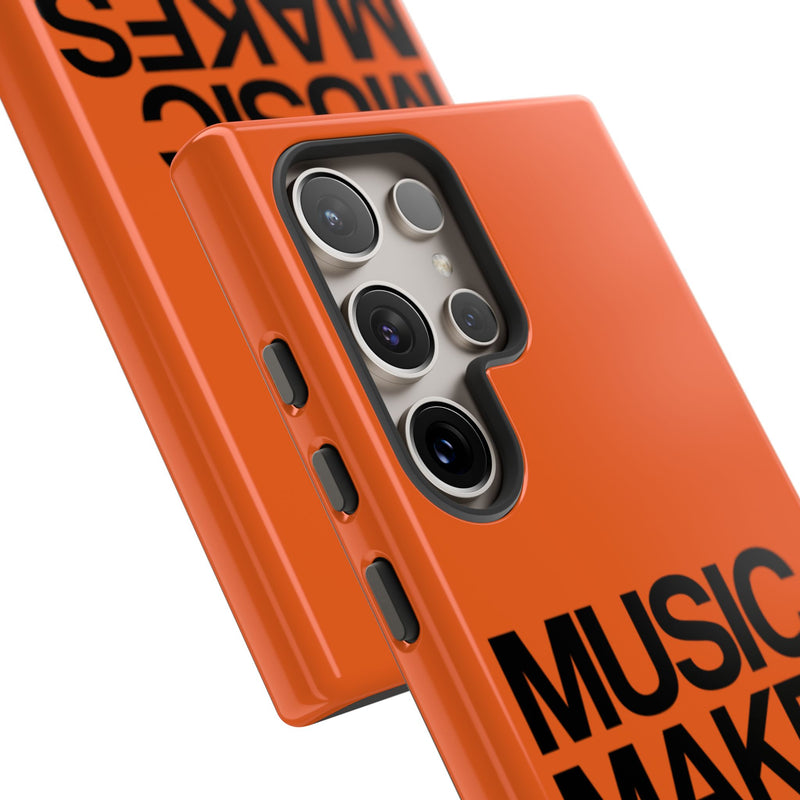 MMMH Classic Phone Case: Orange | Black