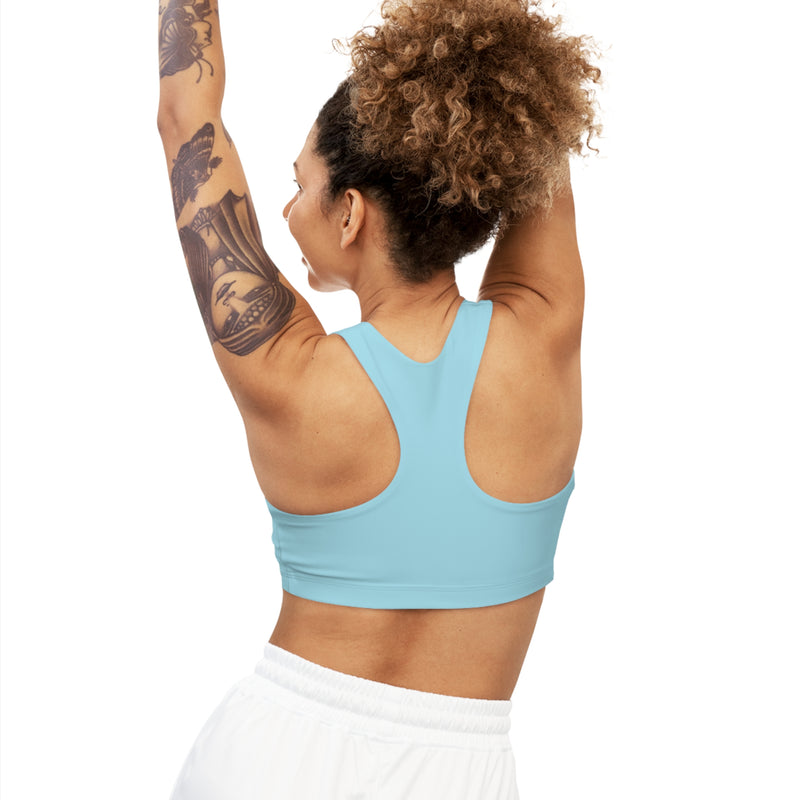 MMMH Sports Bra: Light Turquoise | Turquoise