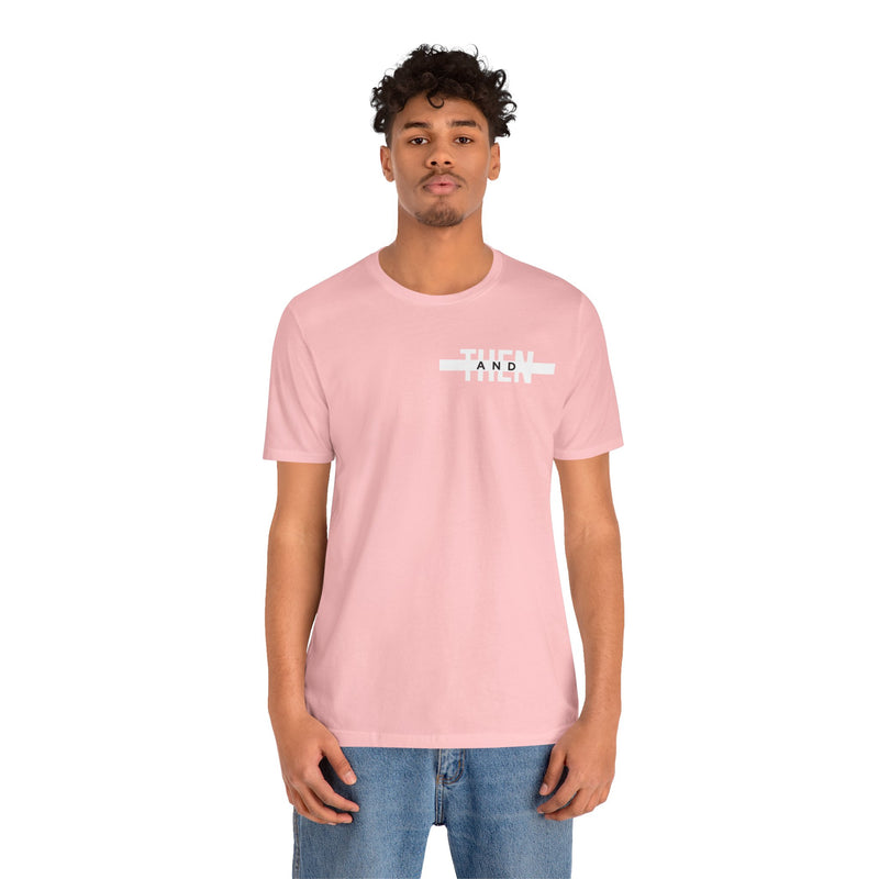 IJTT Unisex T-Shirt: AT Strike White | Pink