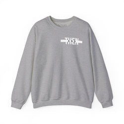 IJTT Unisex Sweatshirt: AT Strike White | Grey