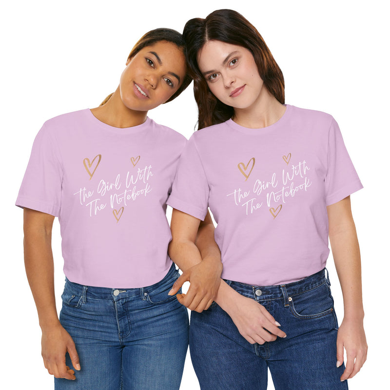 TGWTN Unisex T-Shirt: Brown/White | Lilac