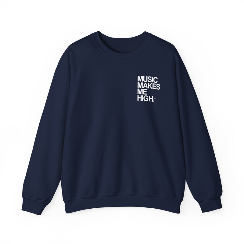 MMMH Unisex Sweatshirt: Navy | White Lettering