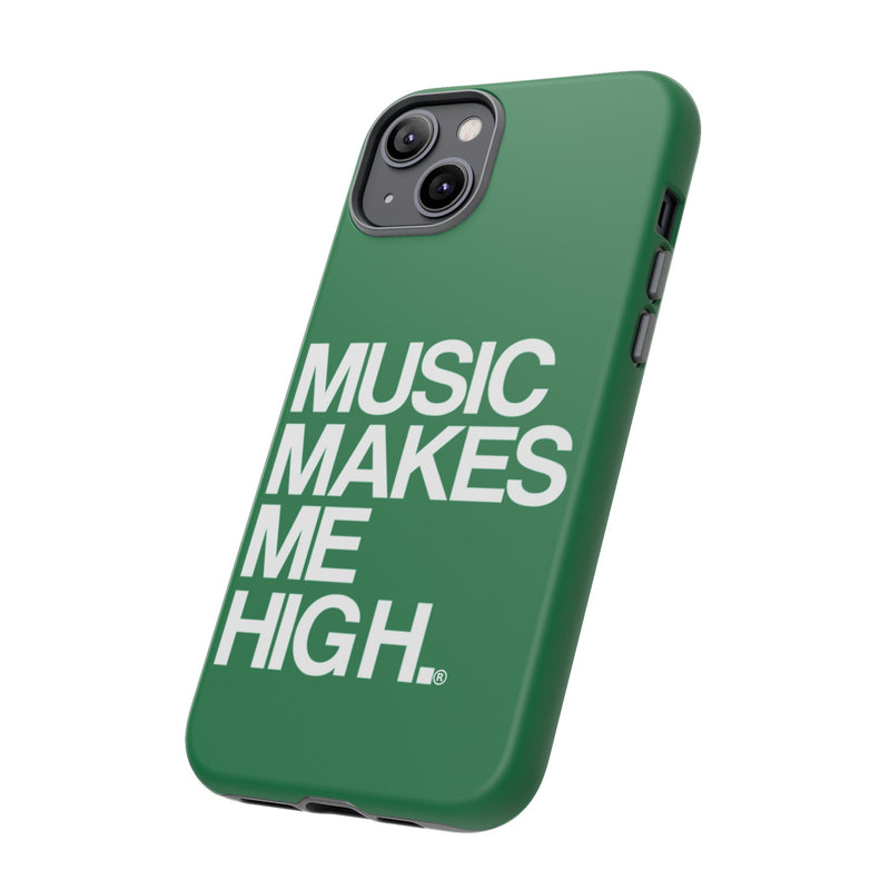 MMMH Classic Phone Case: Dark Green | White