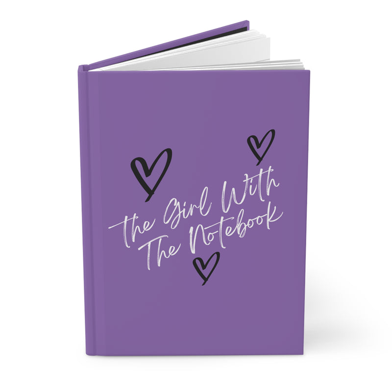 TGWTN Hardcover Journal: Black/White | Light Purple