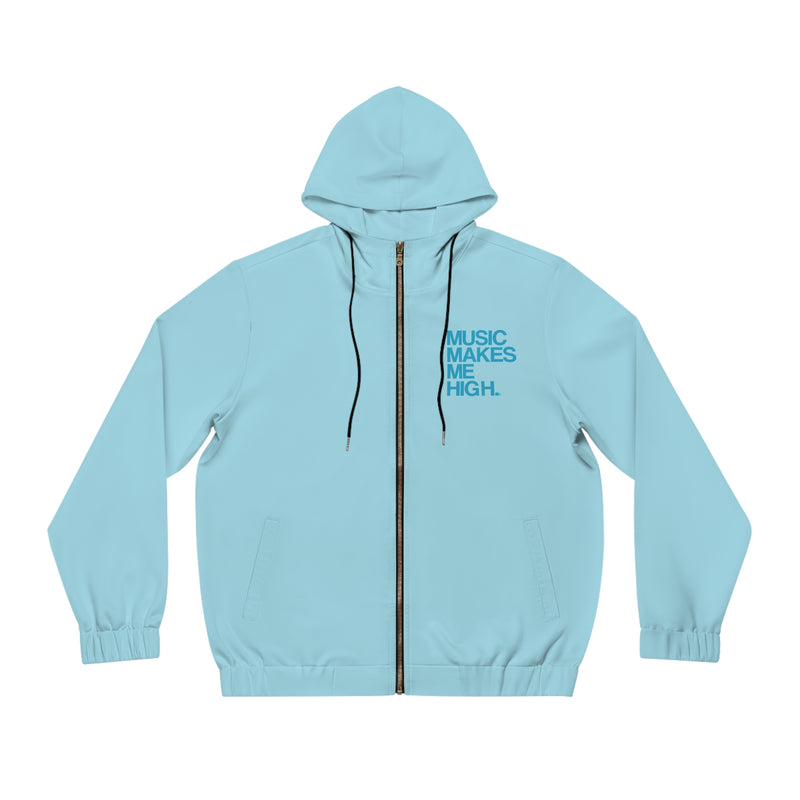 MMMH Unisex Zip Hoodie: Light Turquoise | Turquoise