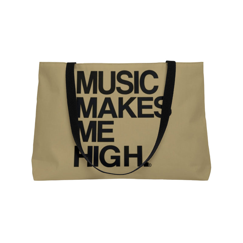 MMMH Weekender Bag (Black Handle): Gold | Black