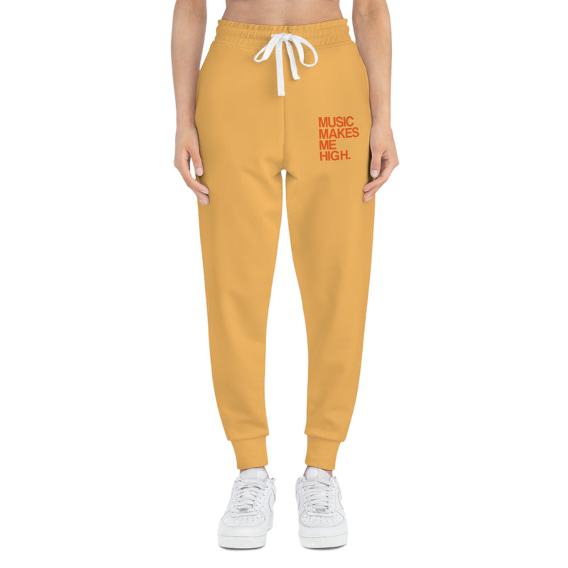 MMMH Unisex Joggers: Light Orange | Orange