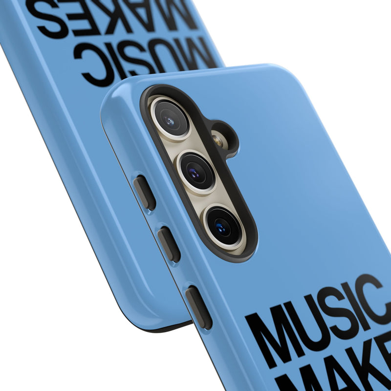 MMMH Classic Phone Case: Light Blue | Black