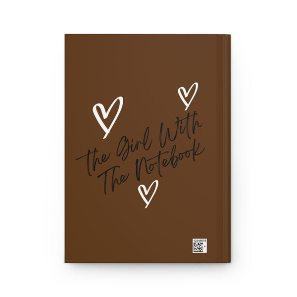 TGWTN Hardcover Journal: White/Black | Brown