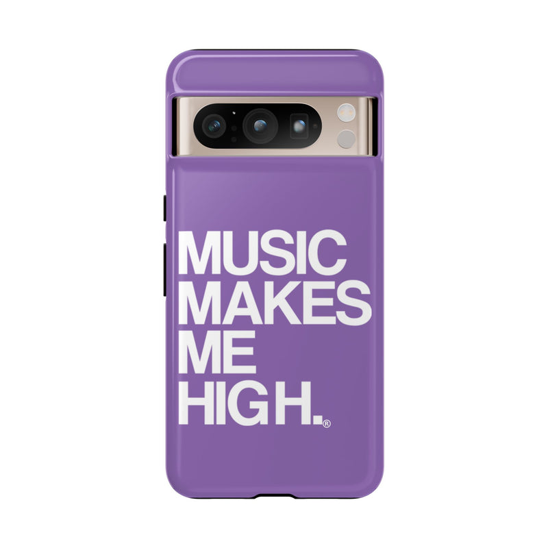 MMMH Classic Phone Case: Light Purple | White