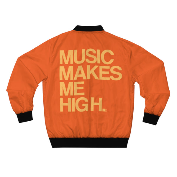 MMMH Unisex Bomber Jacket: Orange | Light Orange