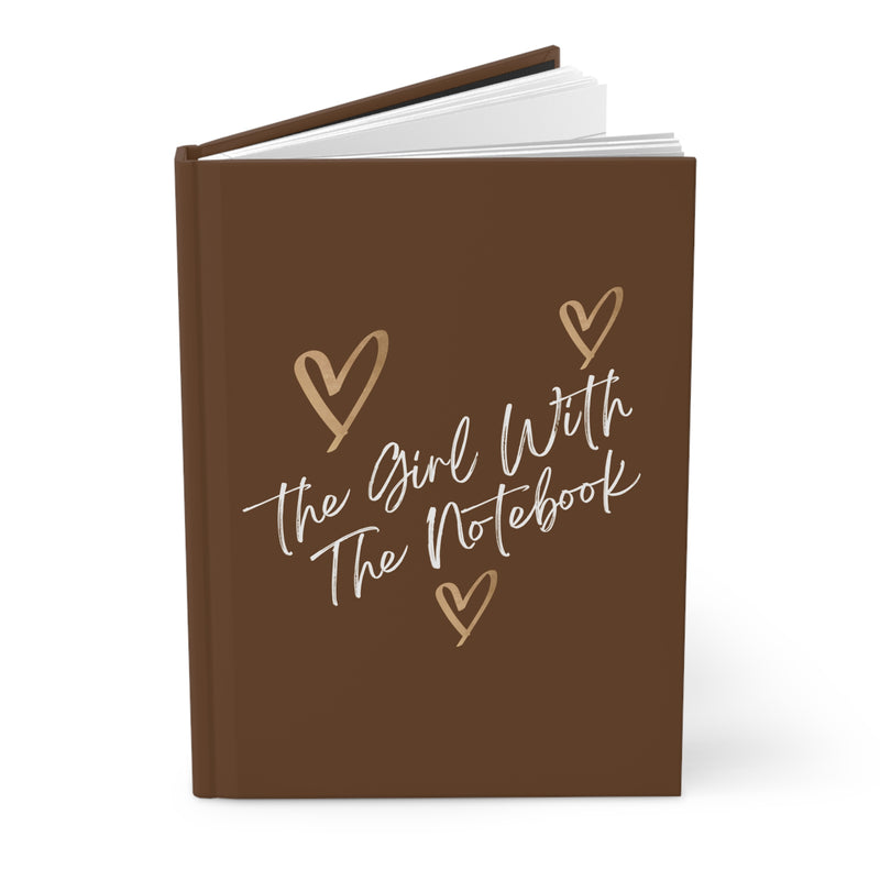 TGWTN Hardcover Journal: Brown/White | Brown