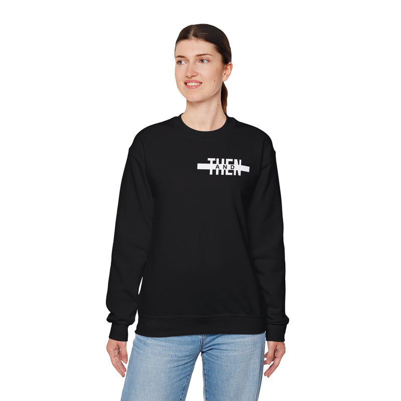 IJTT Unisex Sweatshirt: AT Strike White | Black