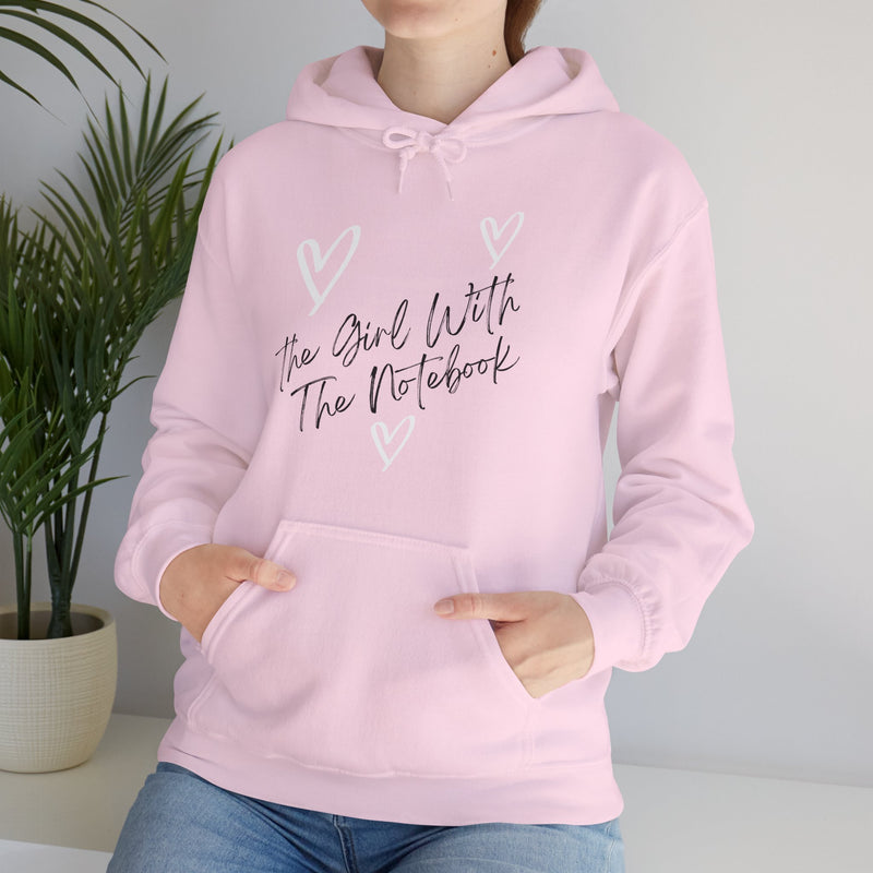 TGWTN Unisex Hoodie: White/Black | Light Pink