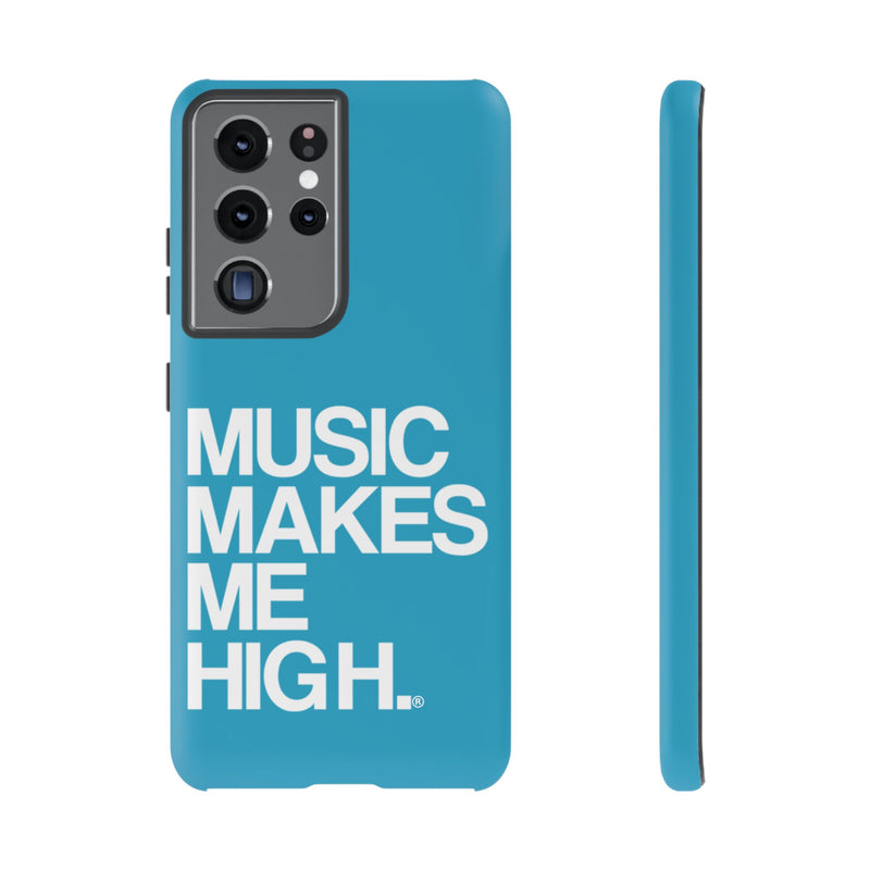 MMMH Classic Phone Case: Turquoise | White