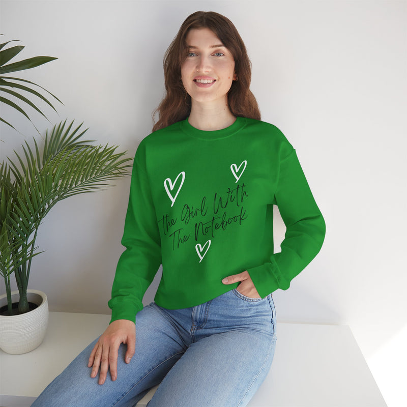 TGWTN Unisex Sweatshirt: White/Black | Irish Green