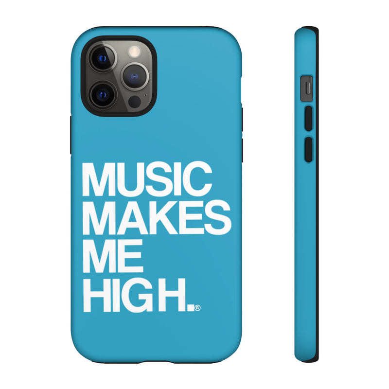 MMMH Classic Phone Case: Turquoise | White