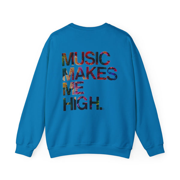 MMMH Unisex Sweatshirt: Sapphire | Floral