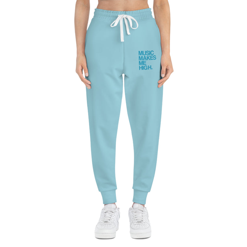 MMMH Unisex Joggers: Light Turquoise | Turquoise