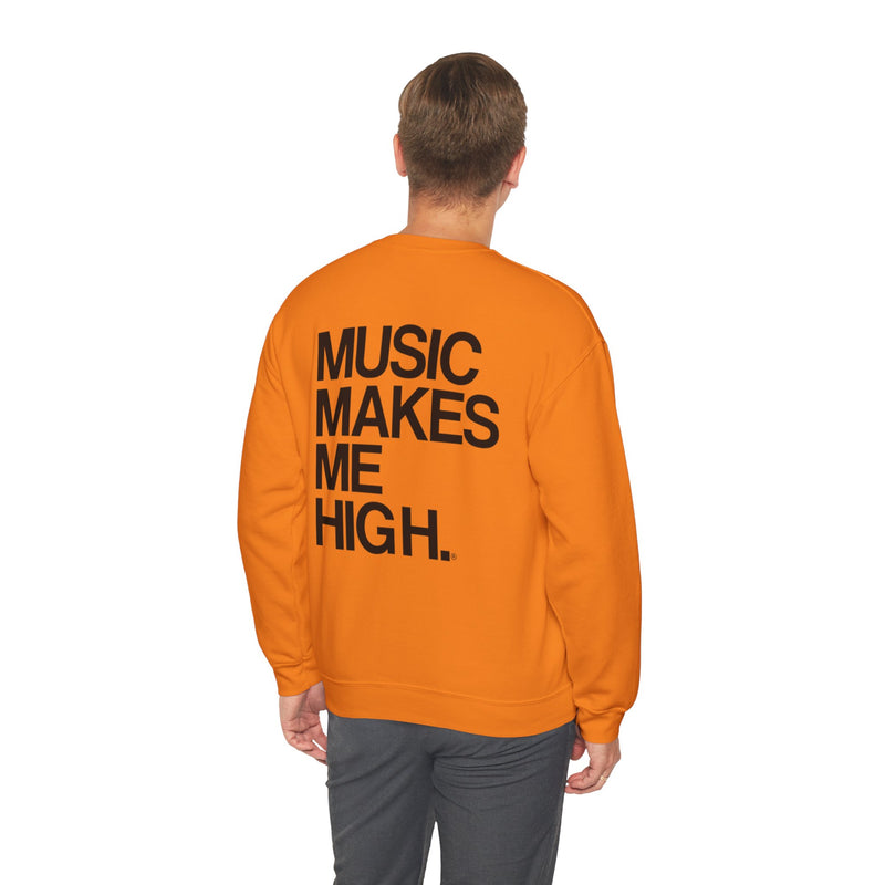 MMMH Unisex Sweatshirt: Safety Orange | Black