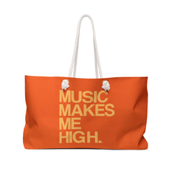 MMMH Weekender Bag (Rope Handle): Orange | Light Orange