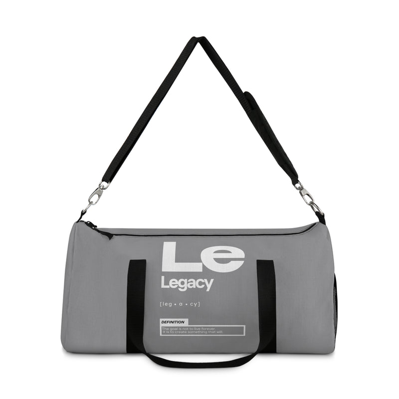 NOVL Duffel Bag: Legacy Grey | White